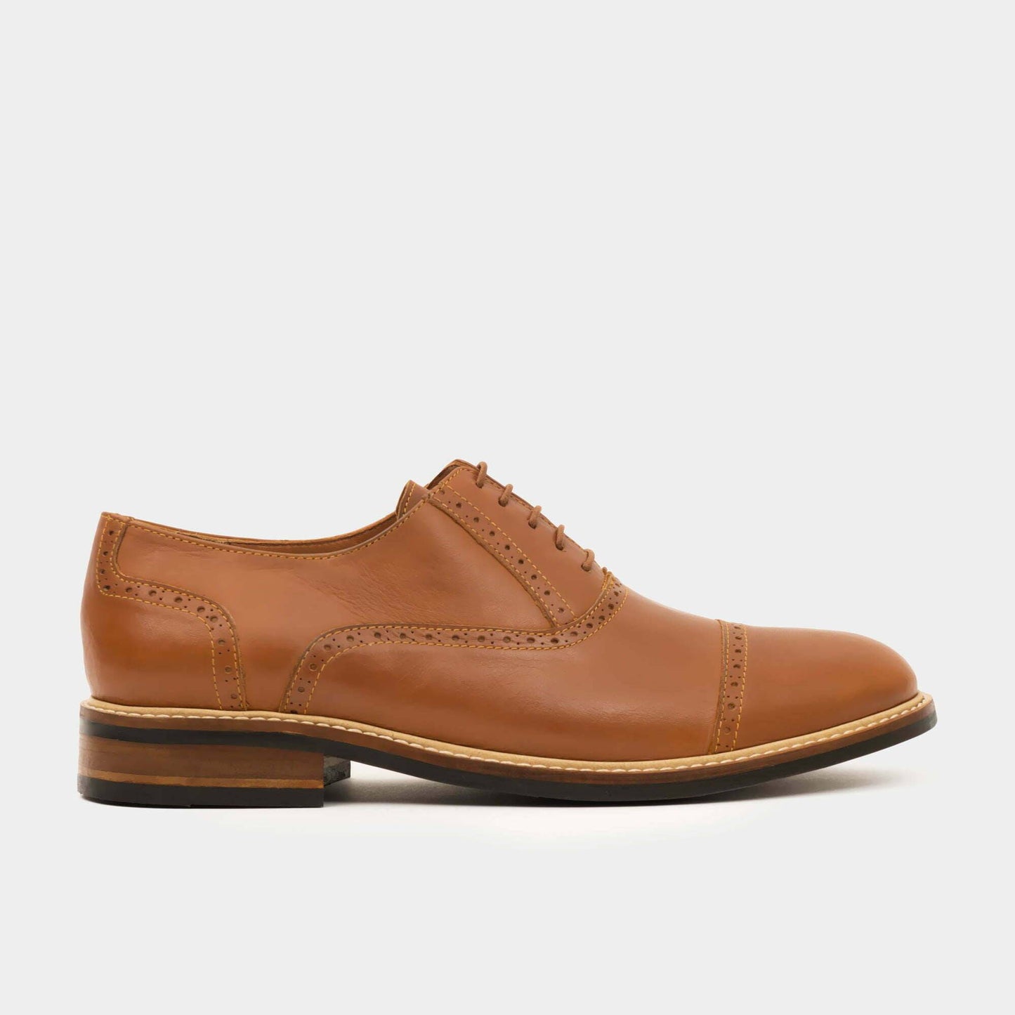 ARMADOX Chaussure Richelieu – Oxford Brogue Marron