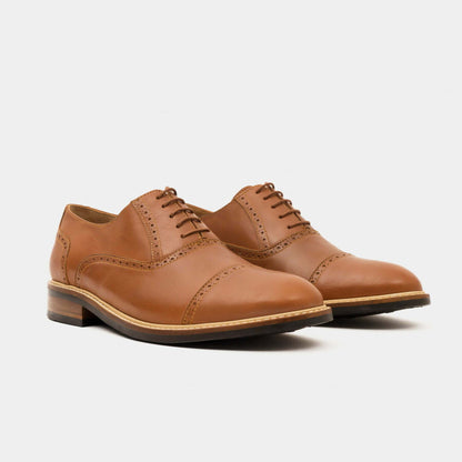 Oxford Irlandaise Brogue - MARRON